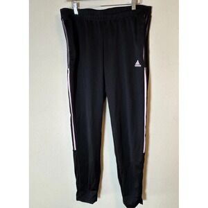 Adidas DP2382 Women's Jogger 3 Stripe Essentials Pant Size Small - Black